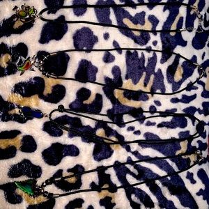 Color changing rope necklaces